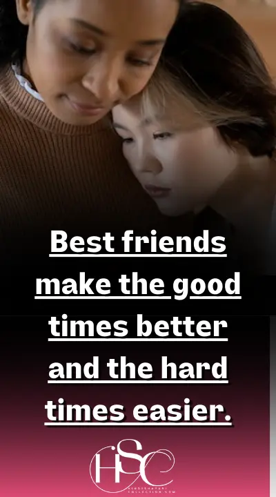 Best friends make the good - Emotional status in English