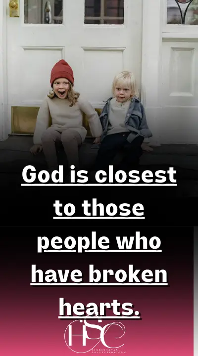 God is closest to - Emotional status English