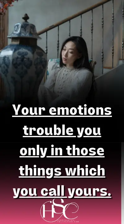 Your emotions trouble you - Emotional status in English