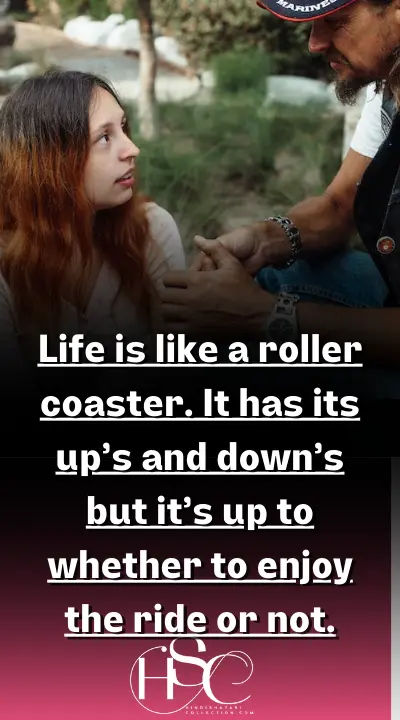 Life is like a roller coaster - Emotional status in English
