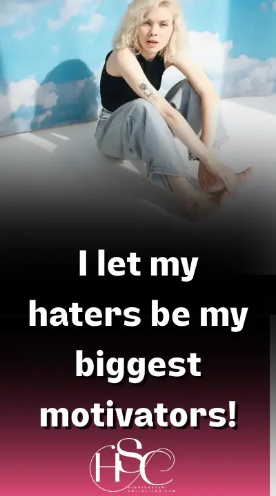 I let my haters be my biggest motivators - Motivational Girl Attitude Quotes